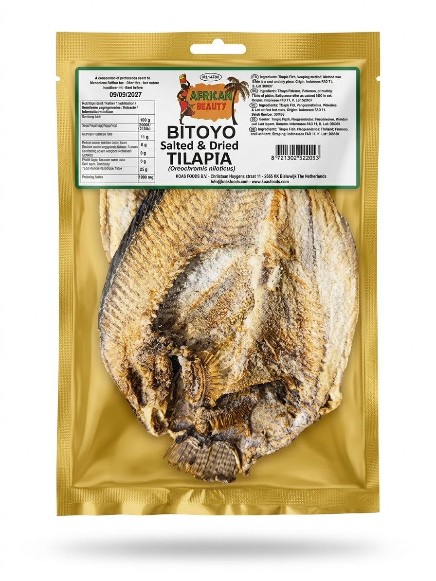 DRIED SALTED TILAPIA / BITOYO