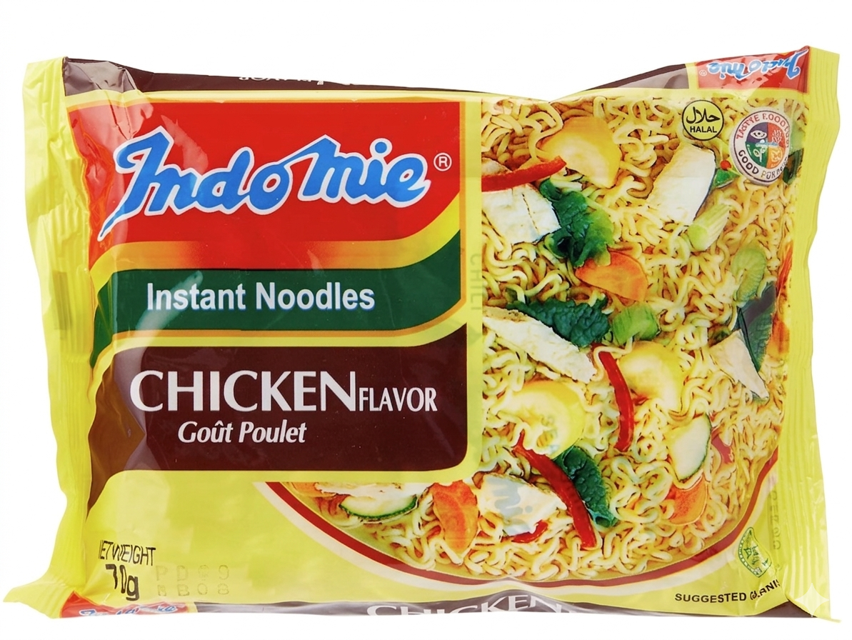Indomie instant noodles chicken flavor (1pack)