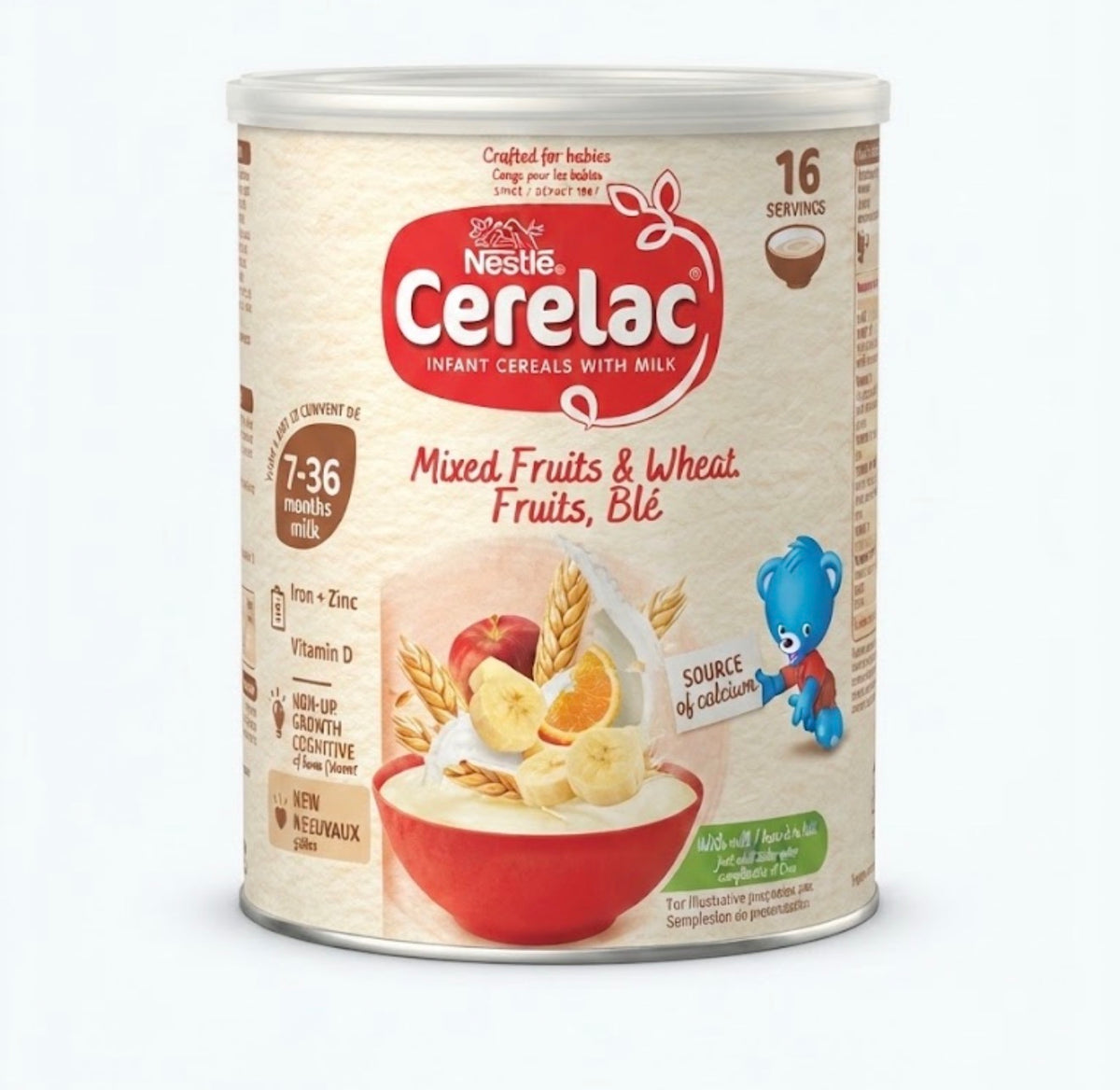 Nestle CERELAC mixed fruits and wheat - 400g