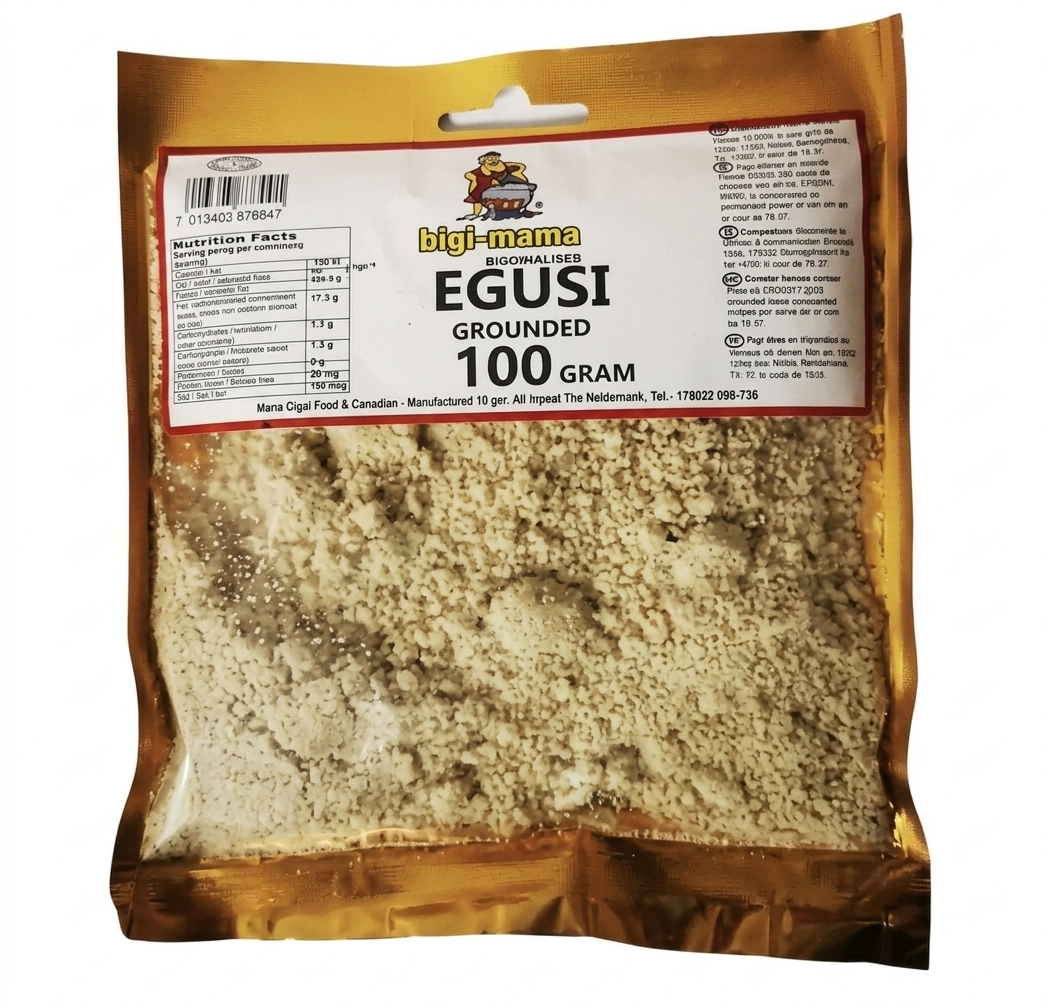 Jahvatatud egusi 100g