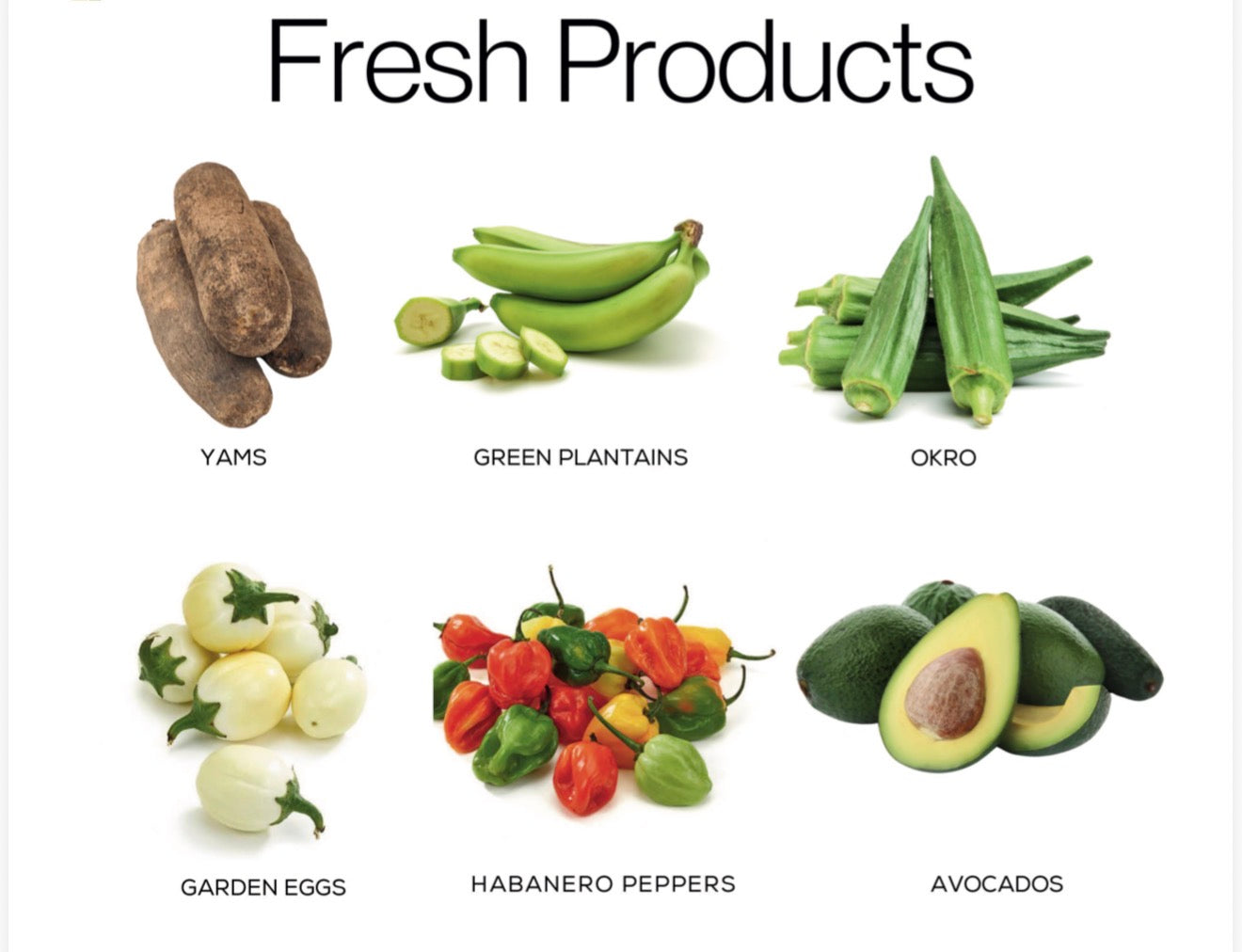 Fresh products
