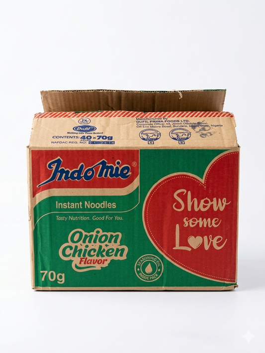 Indomie kiirnuudlid sibulamaitselised (kogu kast) 40 pakki (koopia)