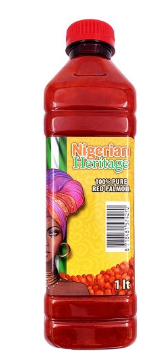 Nigeria Heritage palmiõli 500 ml