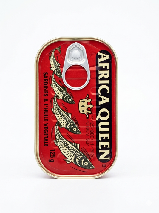 African Queen Sardine in vegetable oil