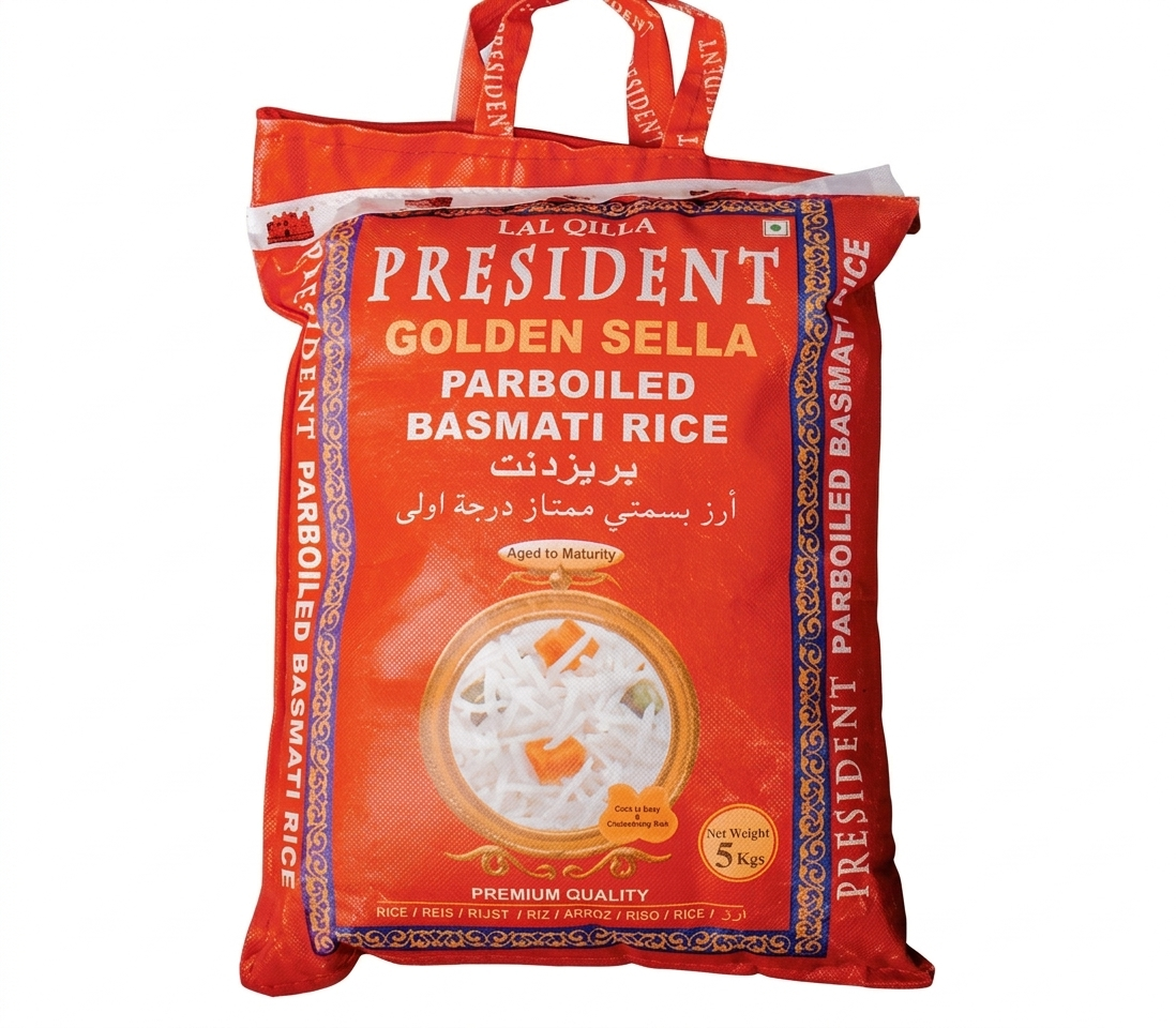President Parboiled Basmati 5kg