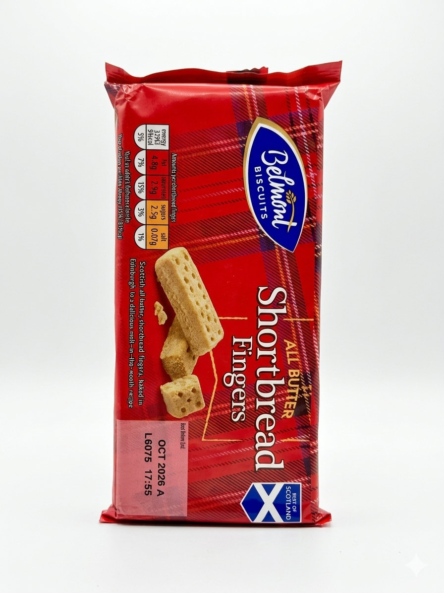 All butter shortbread 210g