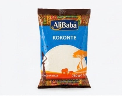 Kokonte (kuivatatud maniokijahu)