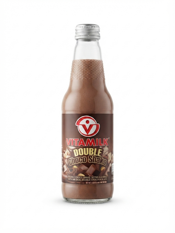 Vitamilk Double Choco Shake Soymilk Drink (300 ml)