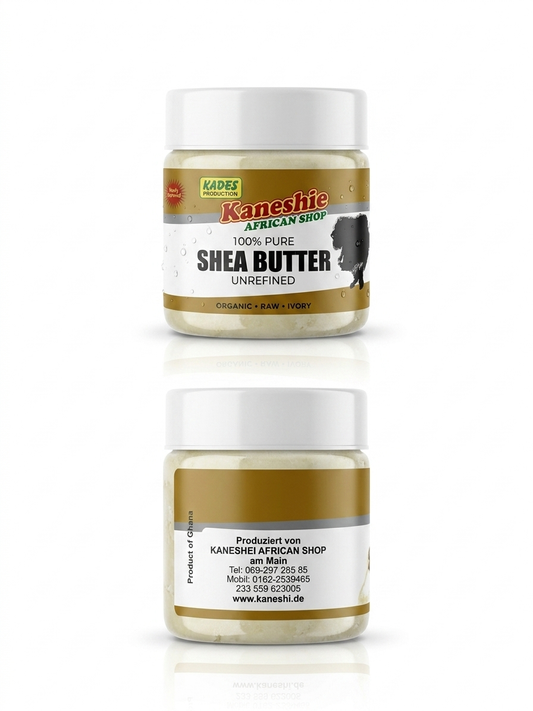 SHEA BUTTER - 
Raw organic premium 200g