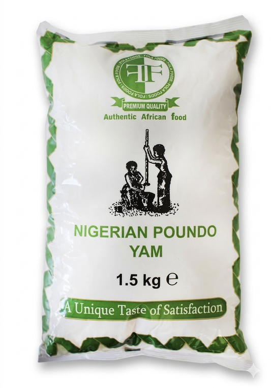 Fola foods POUNDO YAM 1,5 kg