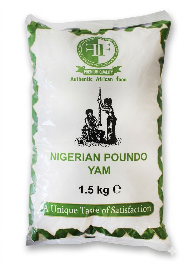 Fola foods POUNDO YAM 1.5kg