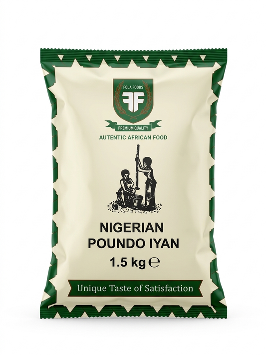 Nigeeria Poundo Iyan 1,5 kg