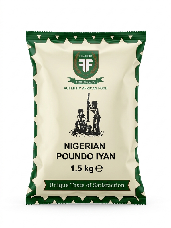 Nigerian Poundo Iyan 1.5kg