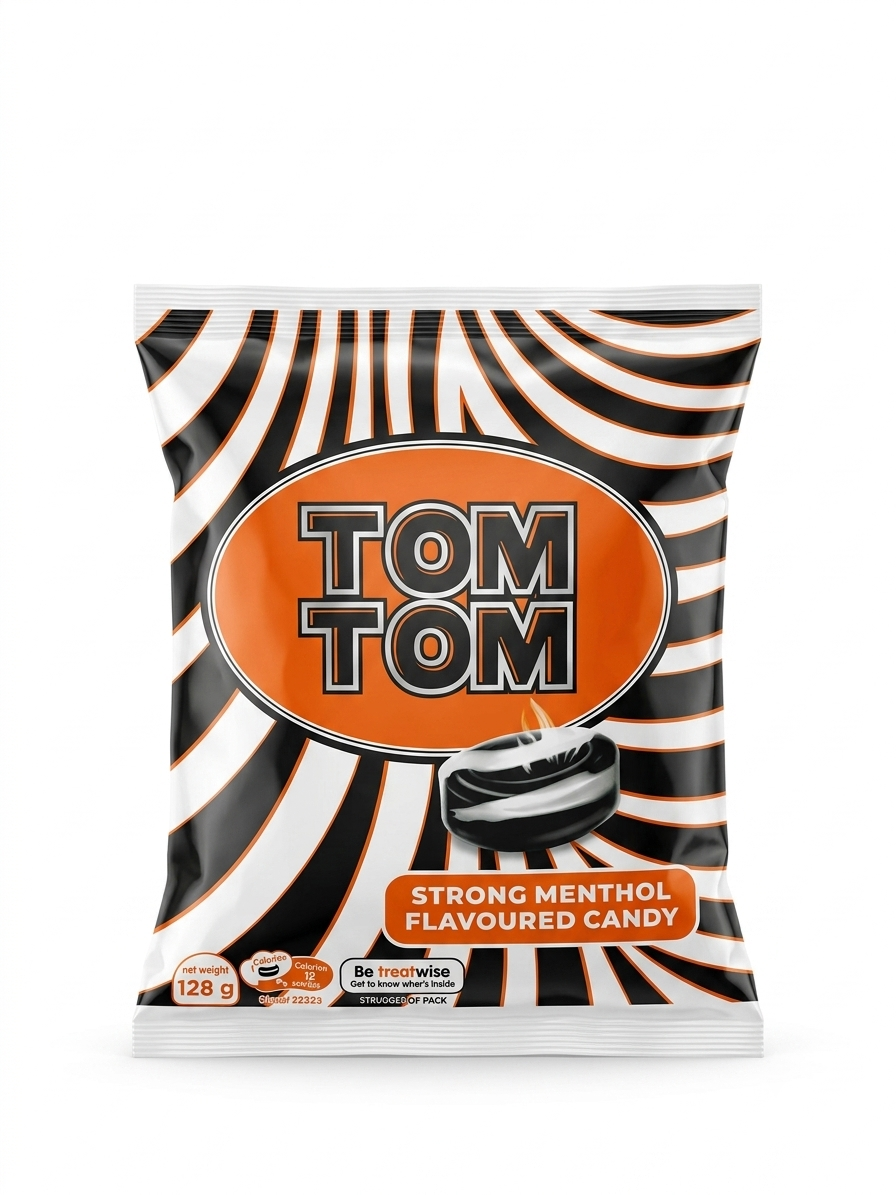 Tom Tom strong menthol Pack (40 candies)