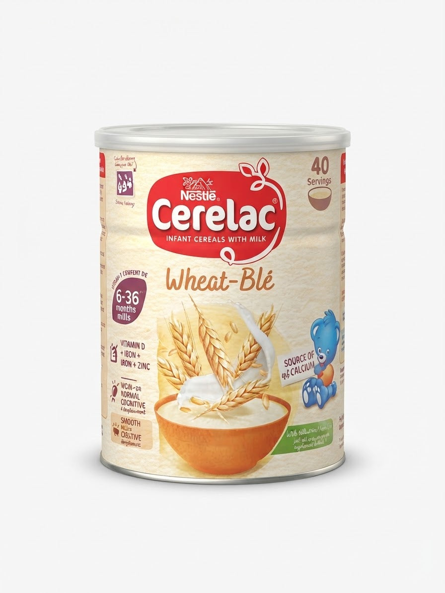 Nestle CERELAC Wheat- 1kg 6-36M