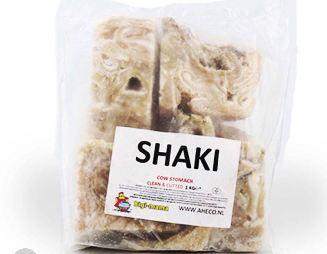 Külmutatud ŠAKI / veise magu puhastatud ja sisikonnata 1kg