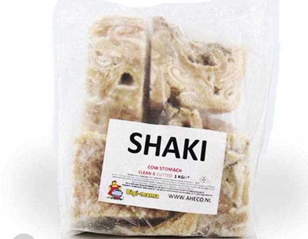 Frozen SHAKI / COW stomach cleaned and gutted 1kg