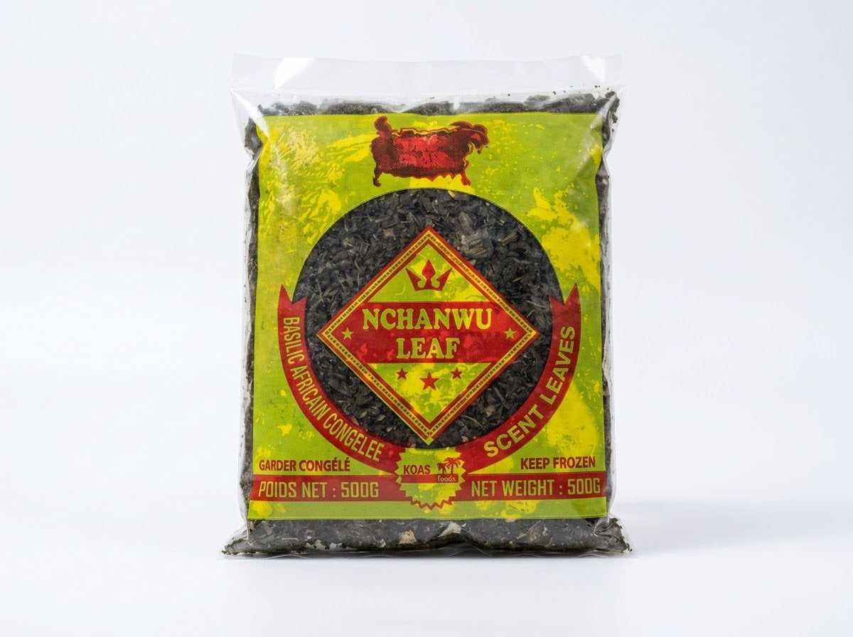 Frozen Nchanwu ( Scent Leaf ) 500g