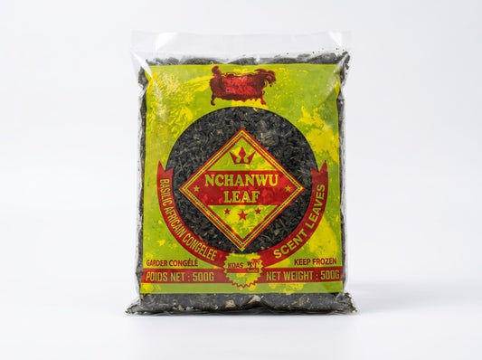 Frozen Nchanwu ( Scent Leaf ) 500g